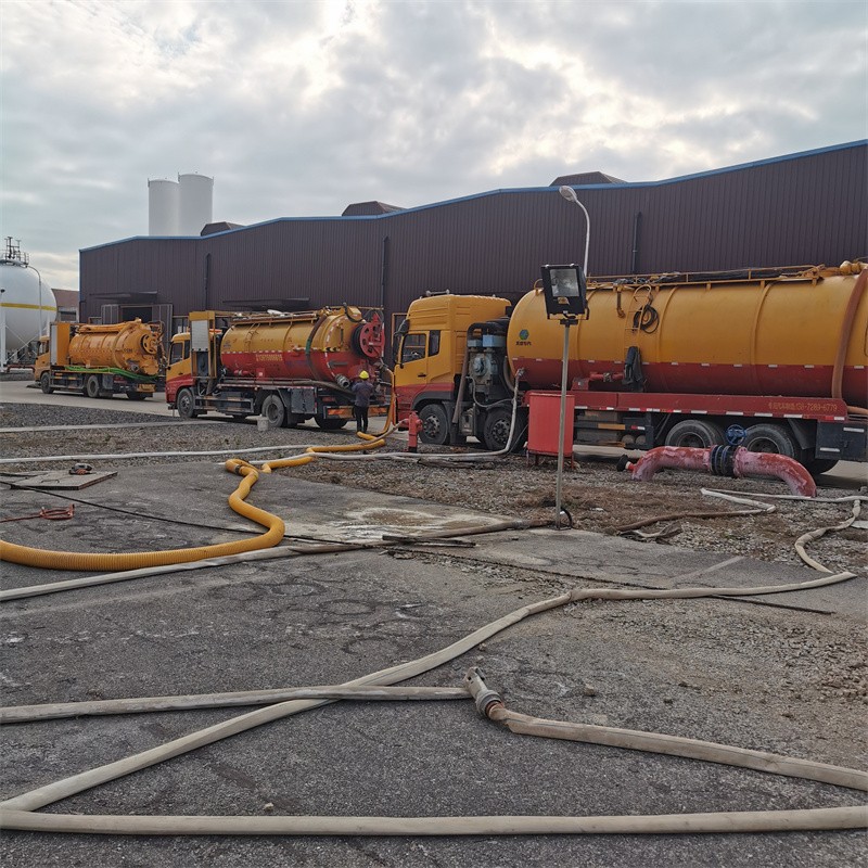 大安污水池清理